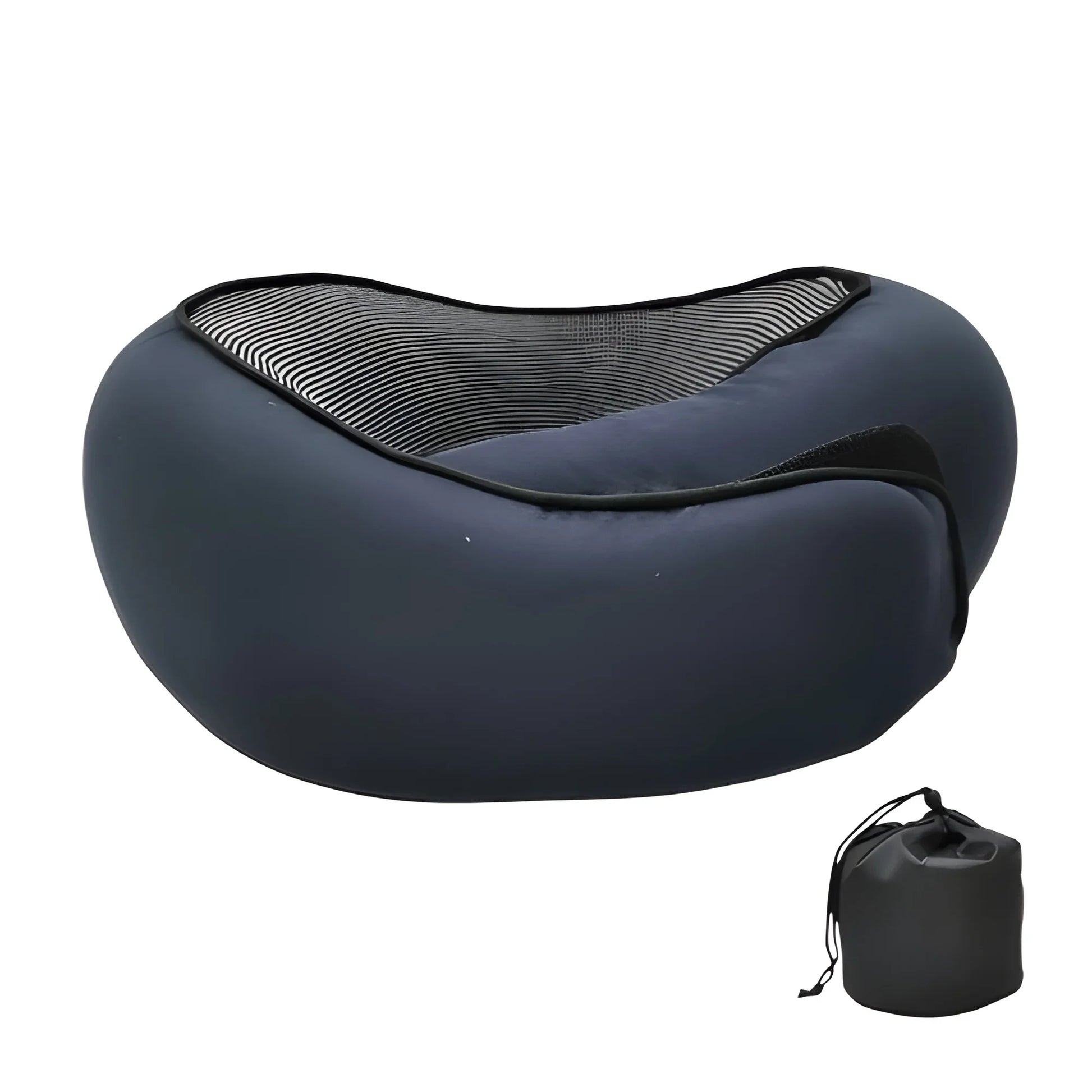 Cuscino viaggio blu navy