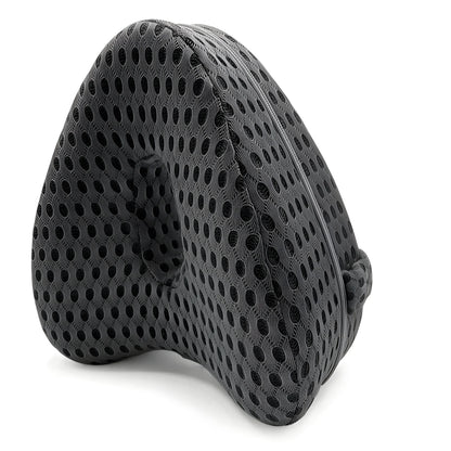 Cuscino gambe grigio rete