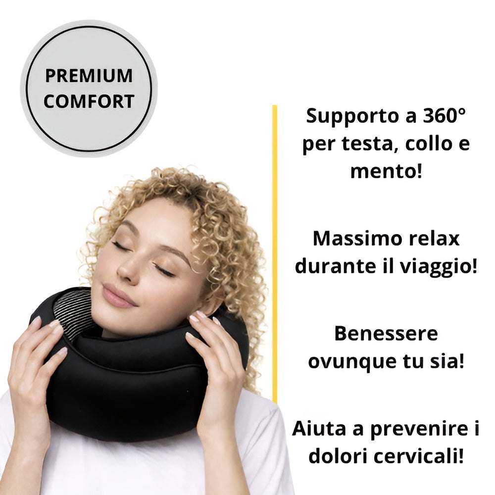 Cuscino viaggio benefici