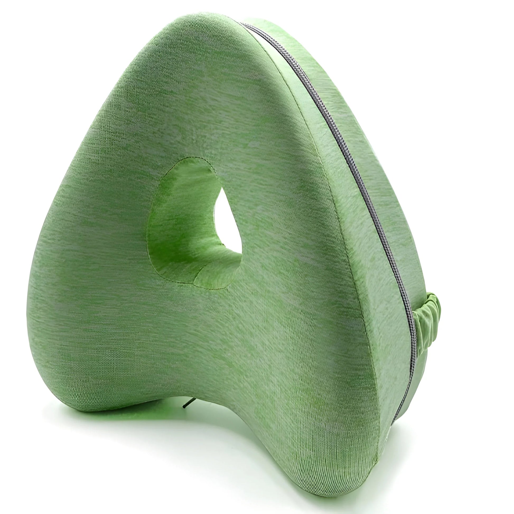 Cuscino gambe verde
